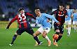 Lazio-Bologna finisce 1-1. A Isaksen risponde Odgaard