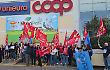 Coop a rischio chiusura a Pomezia, grande adesione allo sciopero