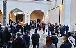 Una folla per i funerali di Francesco Valeriano a Formia