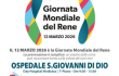 Fondi, check up gratuito per la salute dei reni all&rsquo;ospedale San Giovanni di Dio per la Giornata Mondiale del Rene