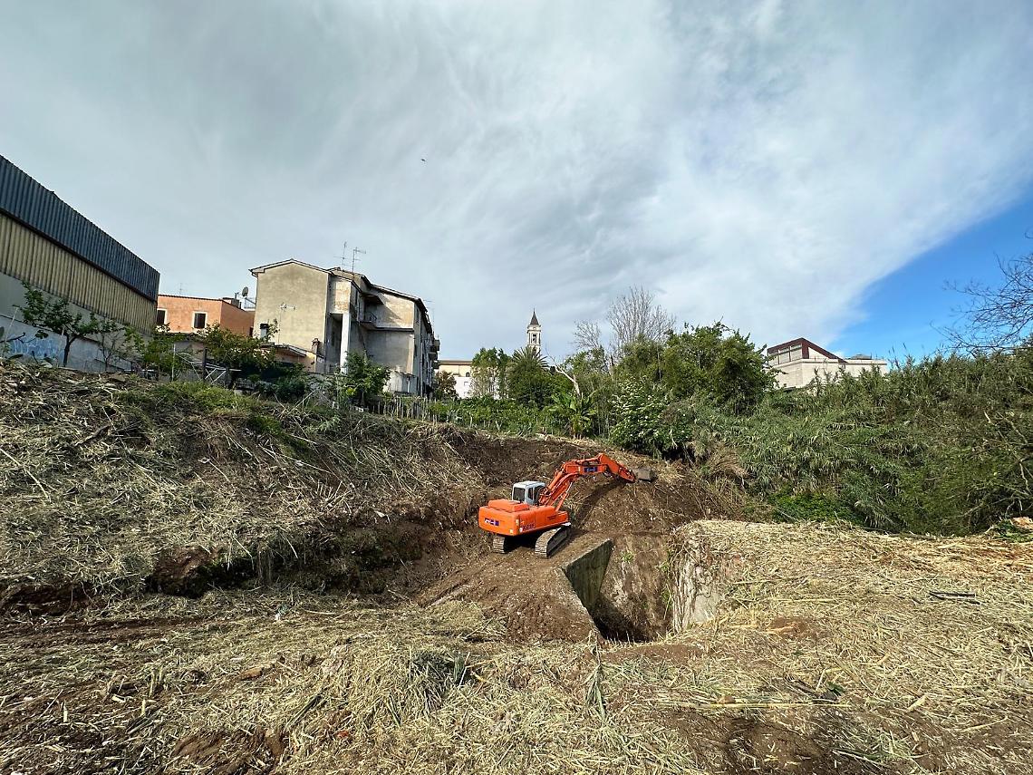 Pulizia del Fosso di Cisterna in vista della sua rivalorizzazione