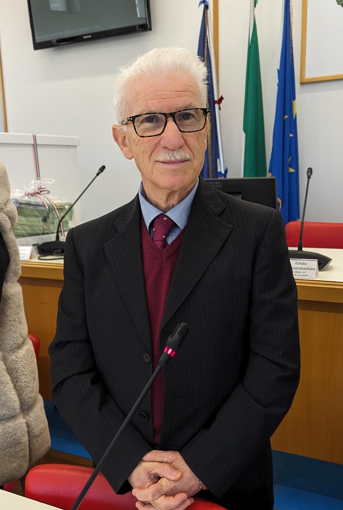 Il sindaco di Fondi, Beniamino Maschietto