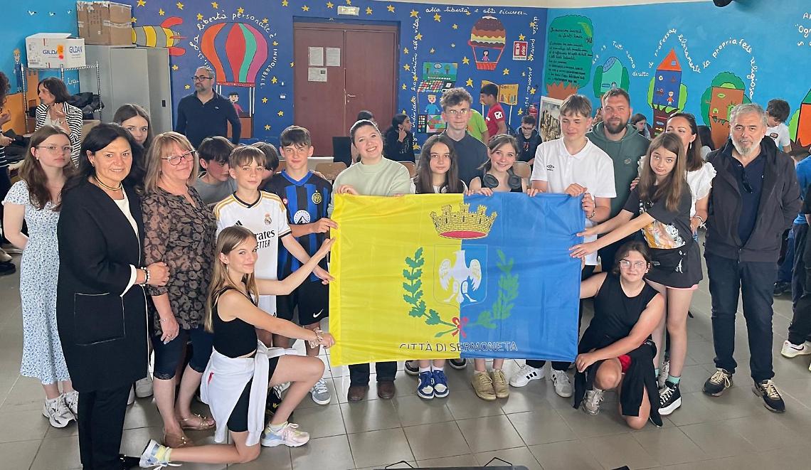 Celebrata la Giornata dell’Europa accogliendo una delegazione di studenti dalla Polonia 