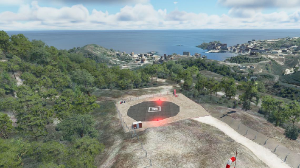 Divieto di atterraggio all&rsquo;eliporto dell&rsquo;isola