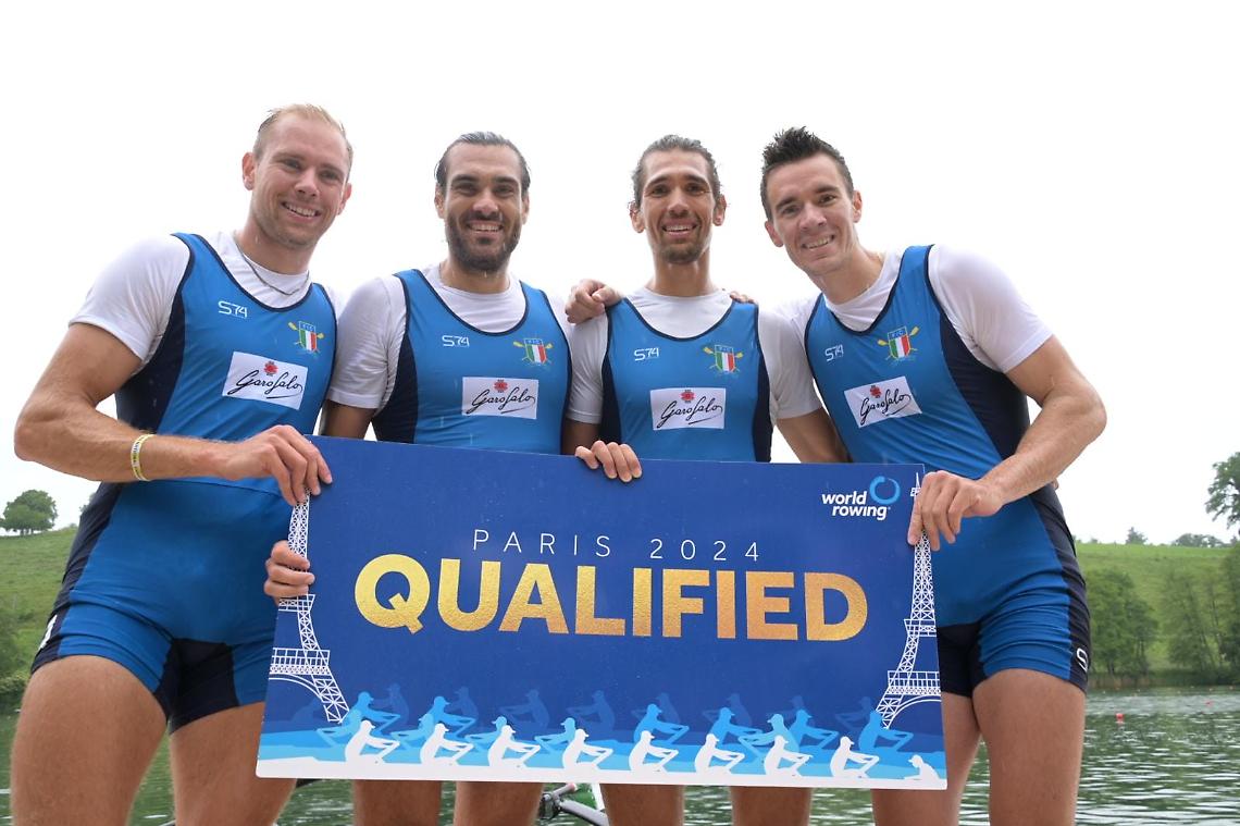 Il terracinese Matteo Lodo alle Olimpiadi di Parigi con il quattro senza