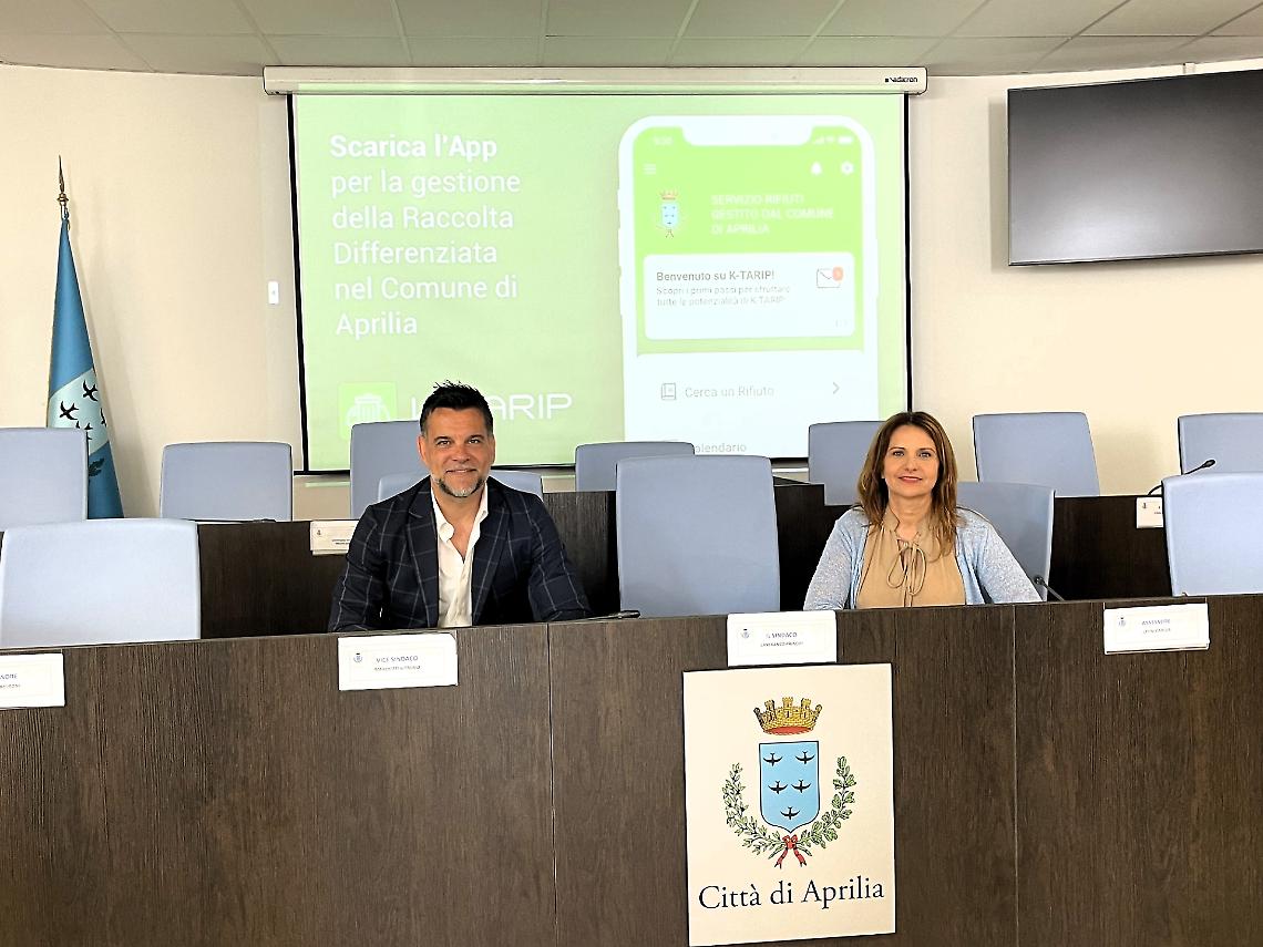 Differenziata, nuova app e più servizi: ad Aprilia arriva K-Tarip