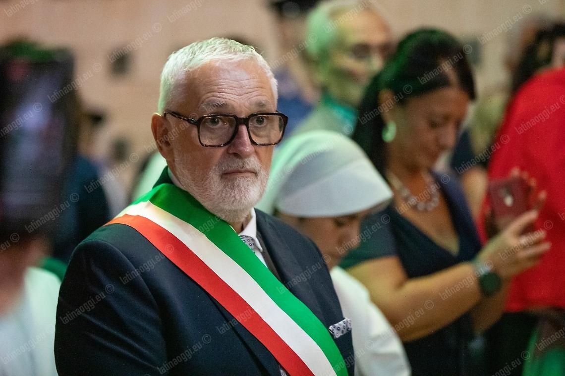 Il sindaco di Aprilia Lanfranco Principi