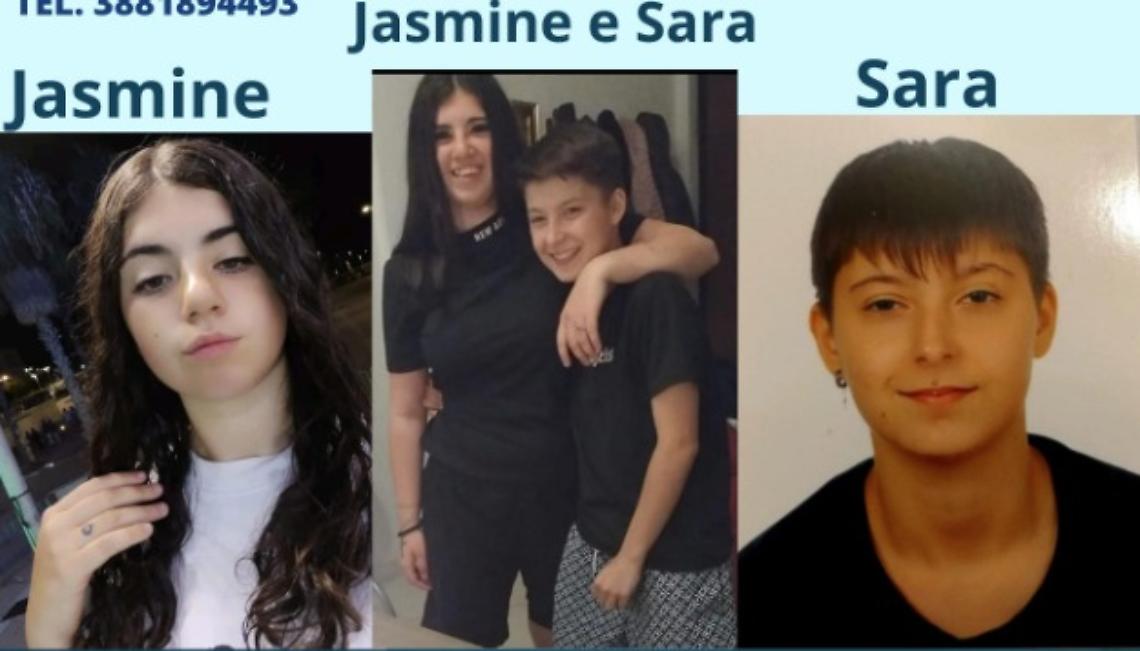 Scomparse da ieri da casa: si cercano Sara e Jasmine