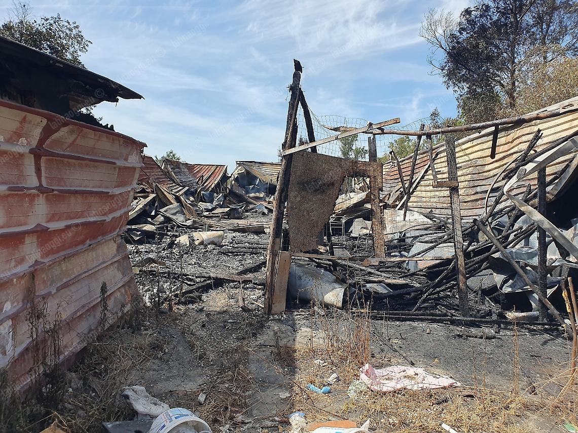 Nuovo incendio nell’ex Al Karama: la pista del dolo