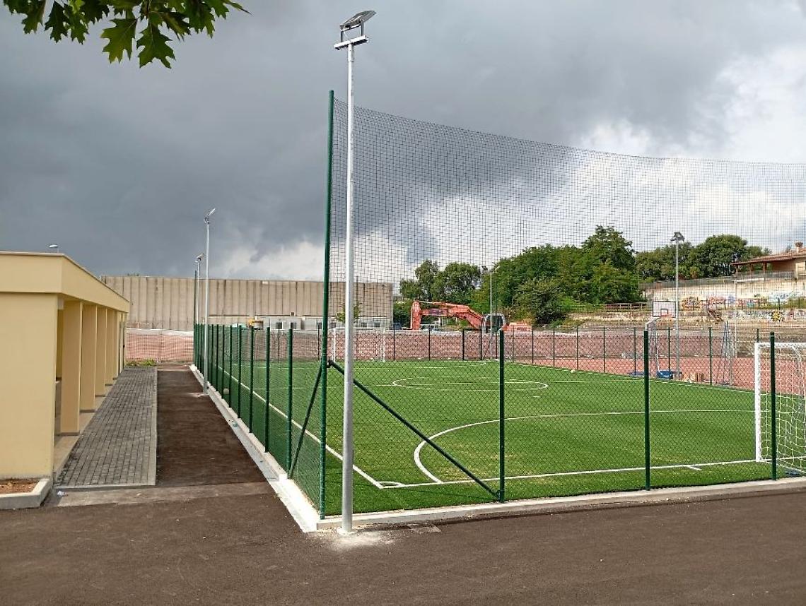 Nuova vita per i "campetti" del quartiere Sciangai, pronta l'inaugurazione dell'impianto riqualificato