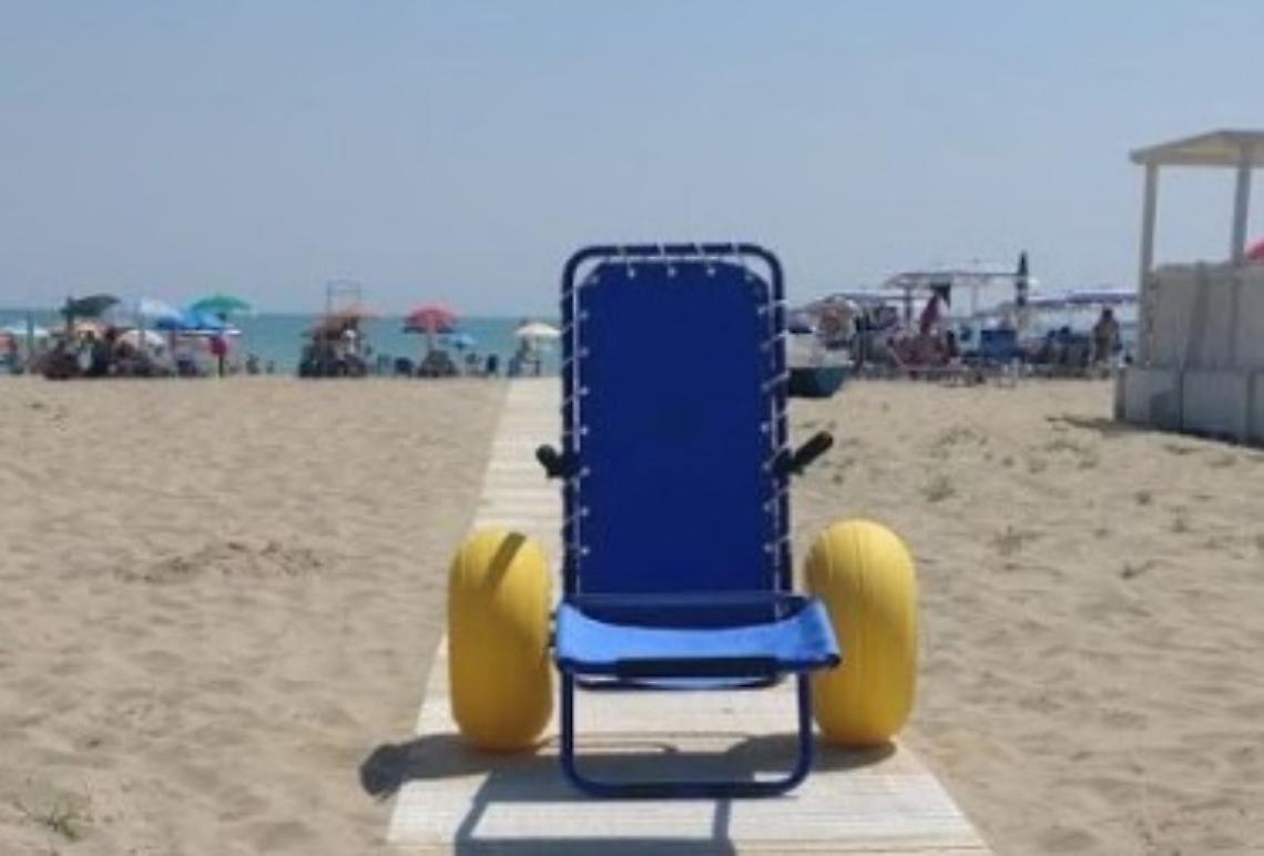 Spiagge accessibili, quattro arenili attrezzati per disabili 