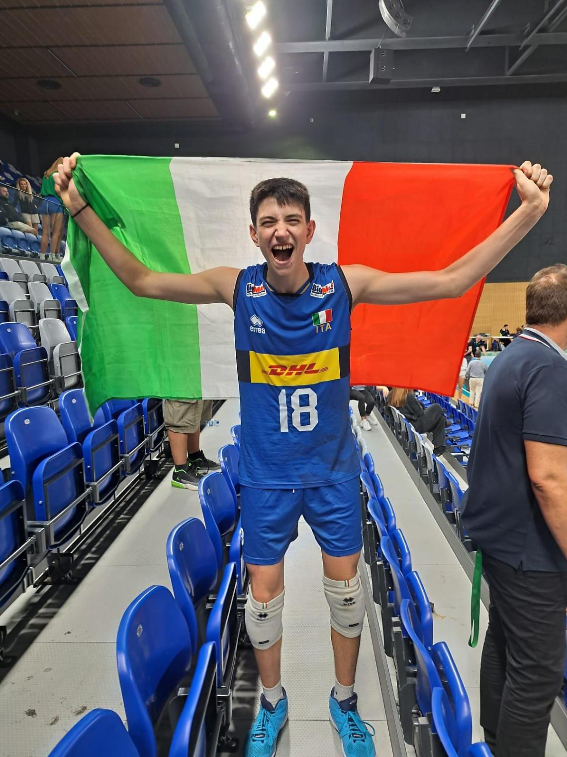 Volley, Jacopo Tosti campione del mondo Under 17