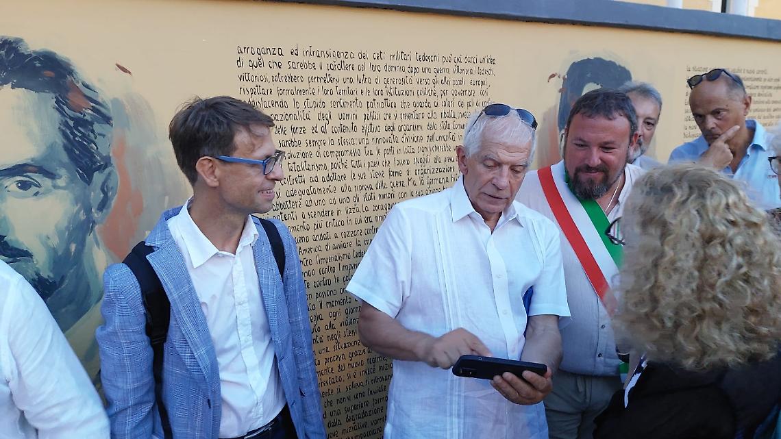 Borrell a Ventotene: «Manderei adesso  il Manifesto di Spinelli a Putin»