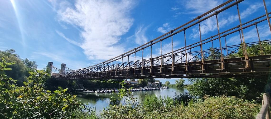 Ponte del Real Ferdinando  riaperto dopo quattro anni