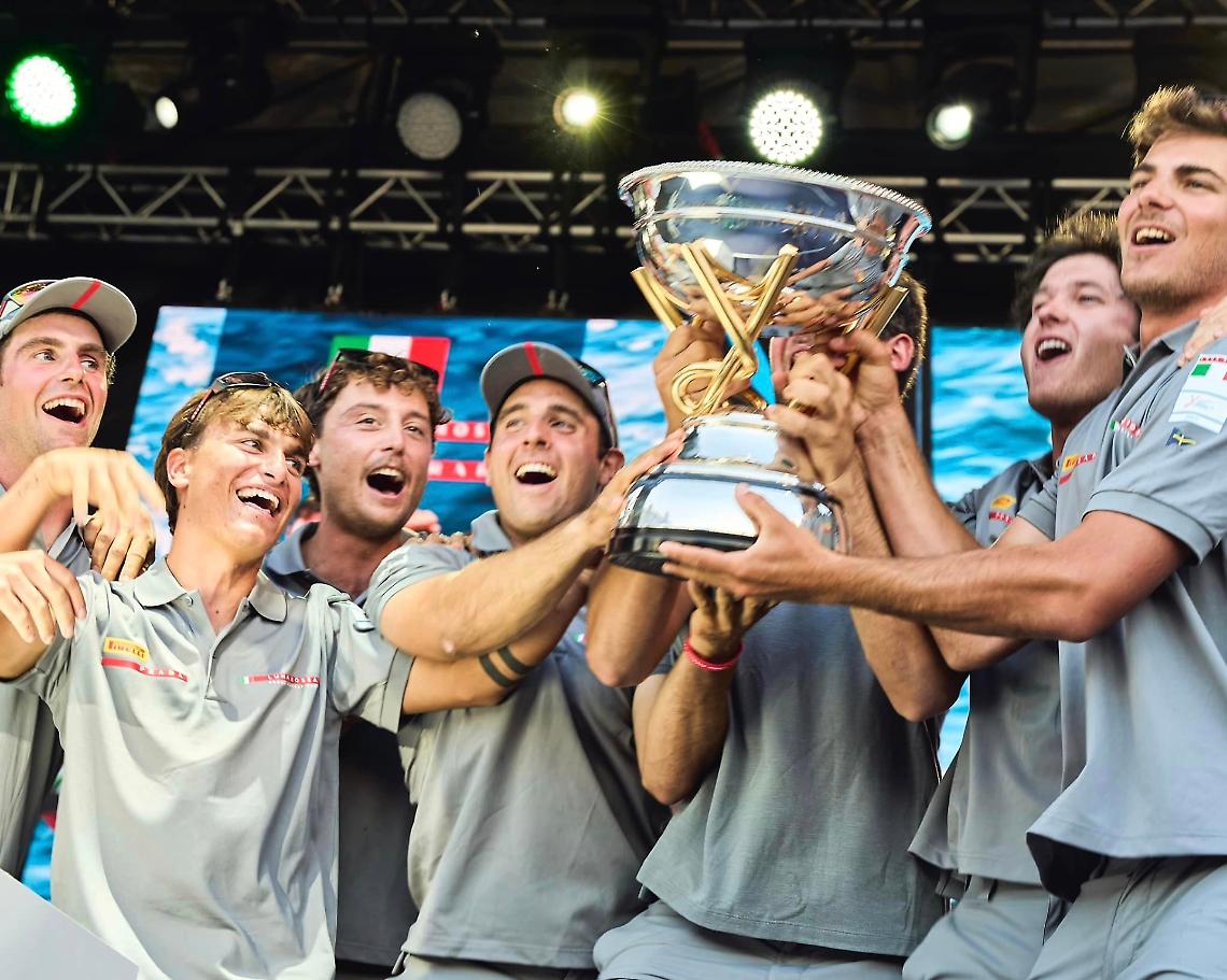 Youth America's Cup, vince Luna Rossa del gaetano Colaninno