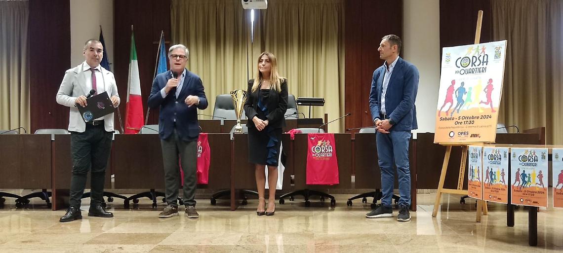 Presentata la quinta edizione della Corsa dei Quartieri