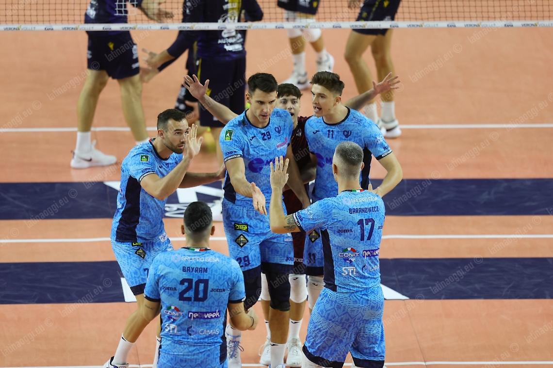 Il Cisterna Volley sconfitto al tie break a Verona 