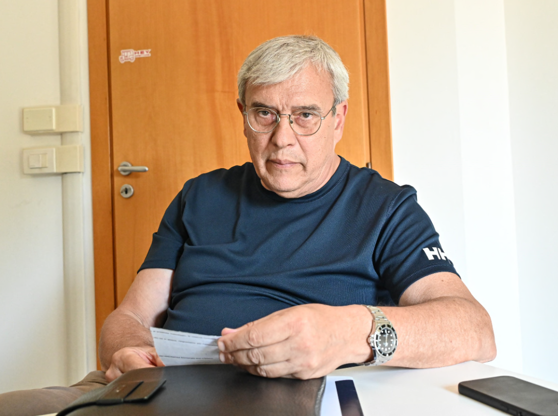 Il sindaco di Sabaudia Alberto Mosca nel Consorzio industriale