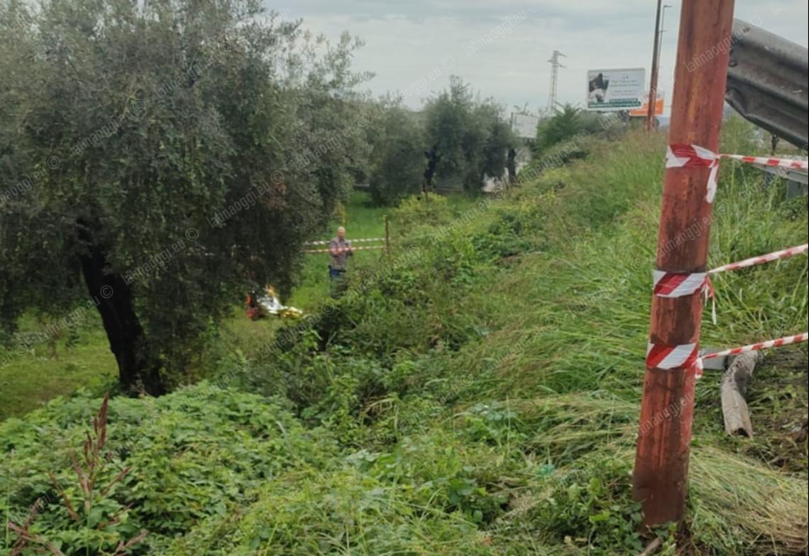 Investita da un'auto dopo l'incidente. 