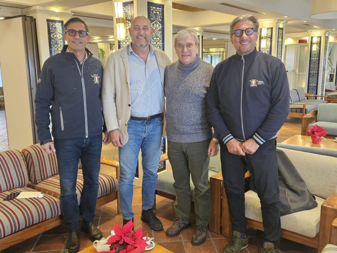 Il presidente della Fic, Davide Tizzano, ha incontrato il sindaco di Sabaudia, Mosca