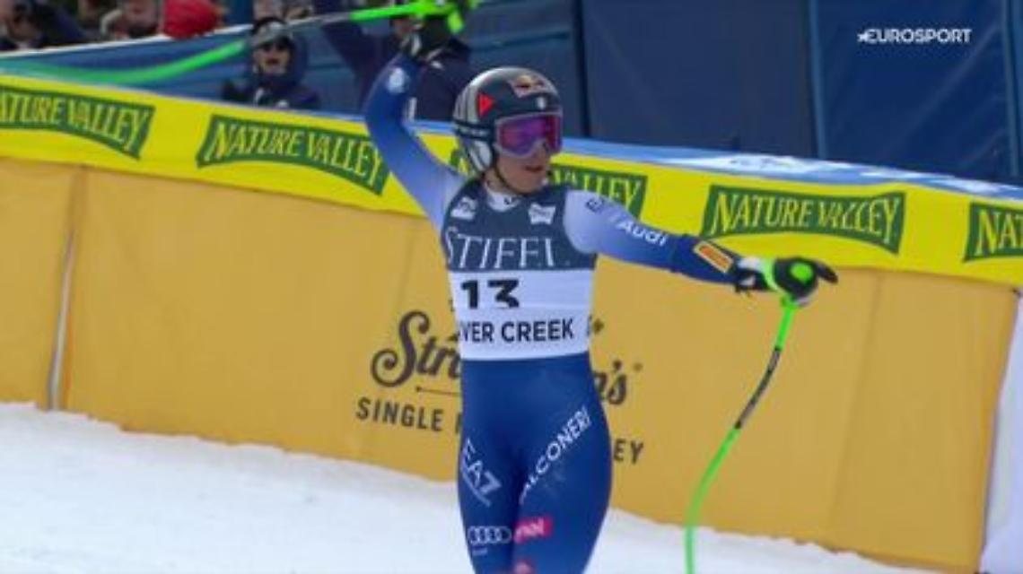 Fenomeno Sofia Goggia, vince il Super G di Beaver Creek