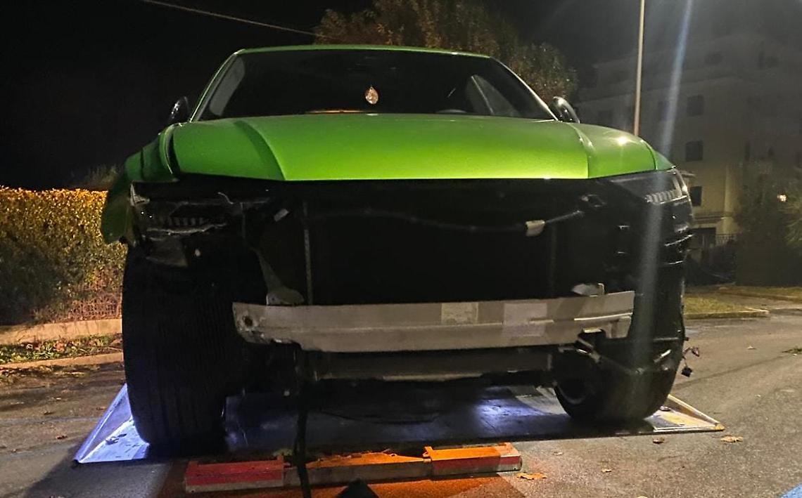 Fuga con l’Aaudi verde dopo l’incidente, rintracciato dalla Polizia Locale