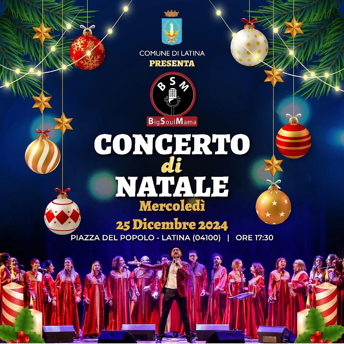 Natale in musica, a Latina i Big Soul Mama in piazza