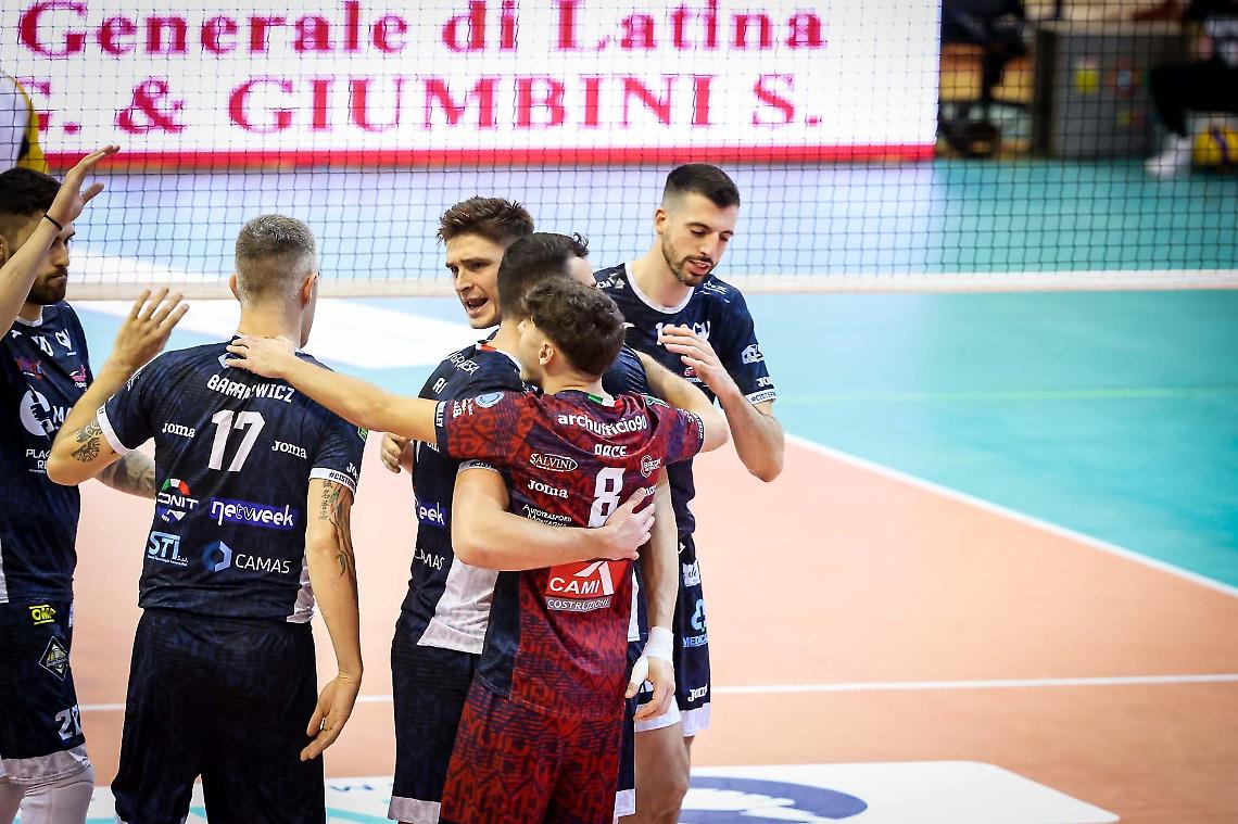 il Cisterna Volley domani sfida Gas Sales Bluenergy Piacenza