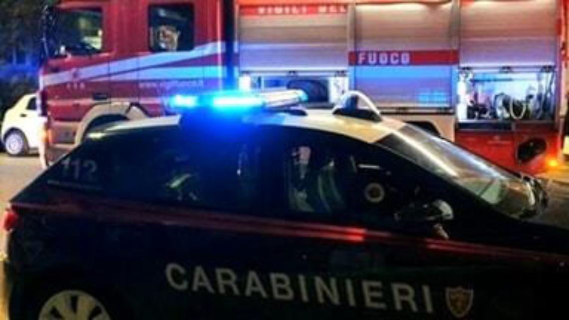 Incendio nella notte a Sezze Scalo: danni in una palazzina