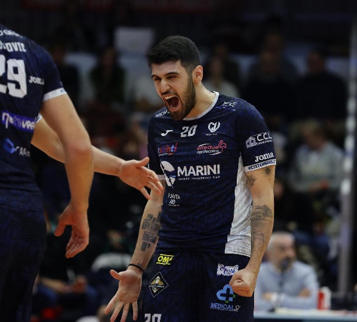 Del Monte Coppa Italia, Cisterna di scena oggi pomeriggio nella tana di Trento