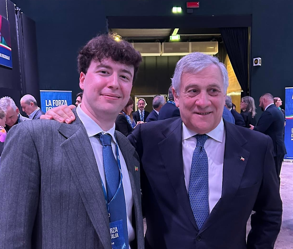 Tajani: "Una sala della nostra sede nazionale sarà intitolata a Luca Palmegiani"