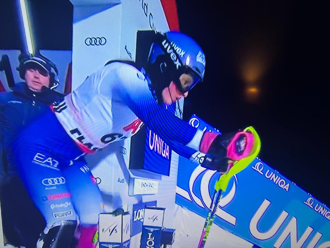 Flachau amara per la Valleriani che inforca alla quarta porta