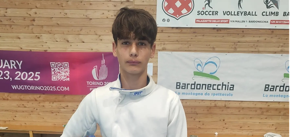 Andrea Supino argento ai campionati del Mediterranero