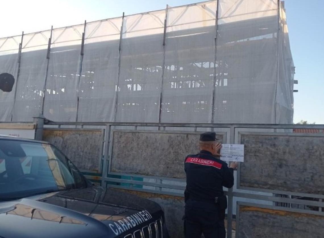 Non c'è il cambio di destinazione d'uso , il NIPAAF sequestra una palazzina