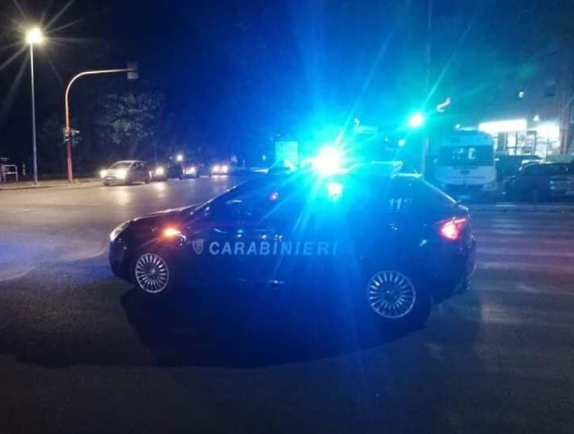 Aprilia, spari nella notte: i carabinieri trovano diversi bossoli