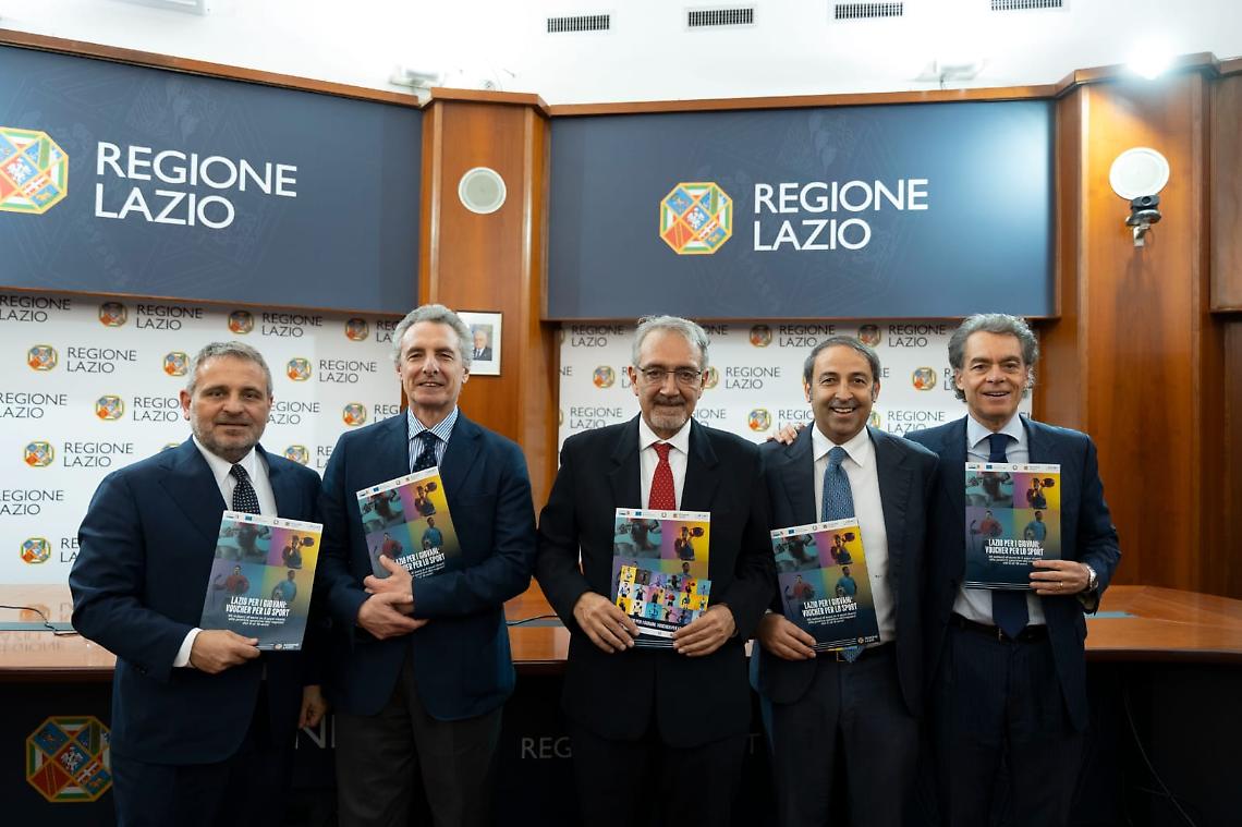 Regione Lazio-Sport e Salute, ecco il "Voucher per lo Sport"