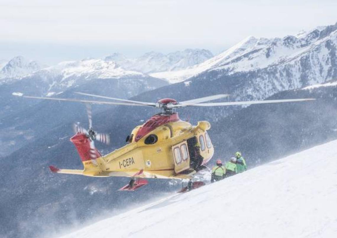 Accusa un malore sulla neve, 67enne in gravi condizioni