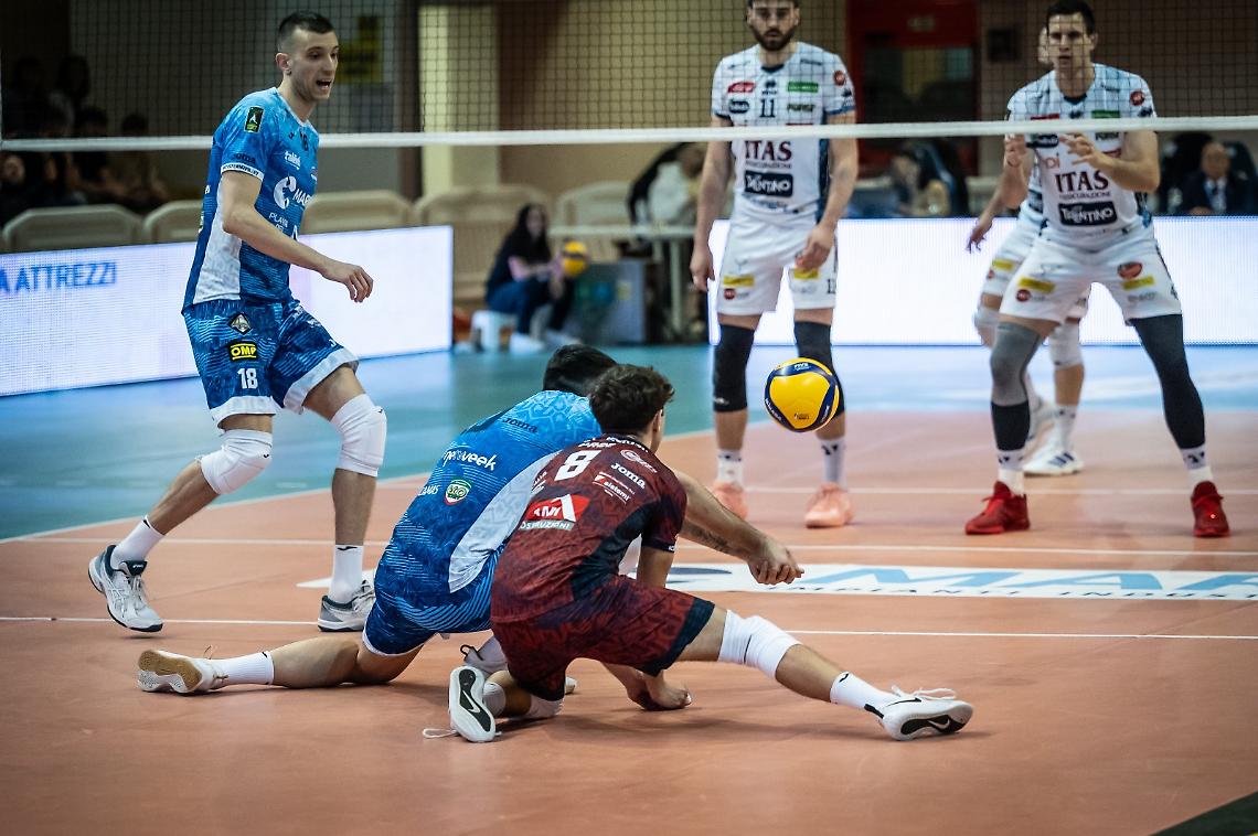 Playoff, l'Itas Trentino passa 3-1 a Cisterna e vola in semifinale