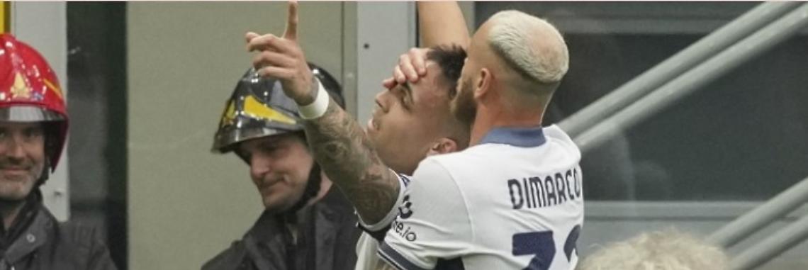 L'Inter supera il Cagliari 3-1 e vola a +6 sul Napoli