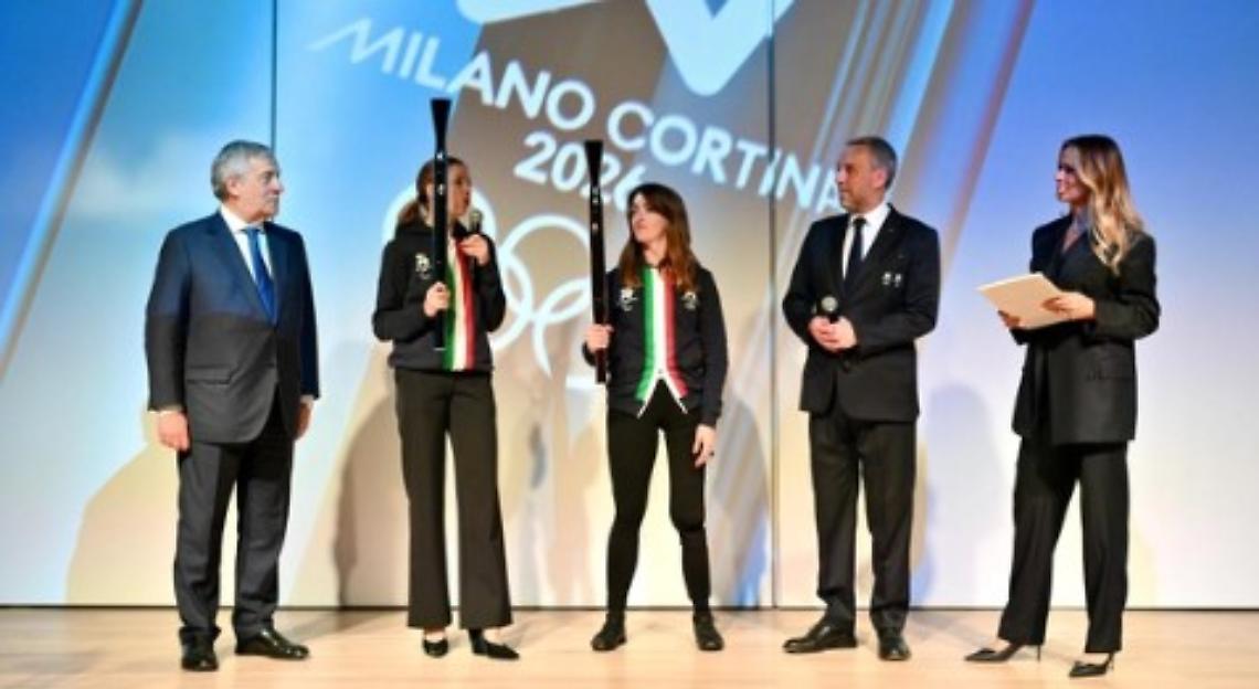 Milano-Cortina 2026, svelate le torce olimpiche firmate Eni-Versalis