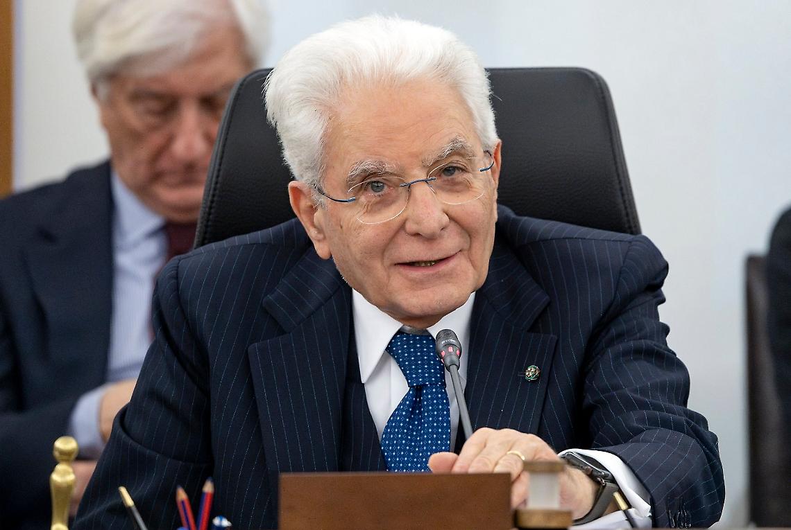 Il presidente della Repubblica Sergio Mattarella a Latina alla Bsp Pharmaceuticals