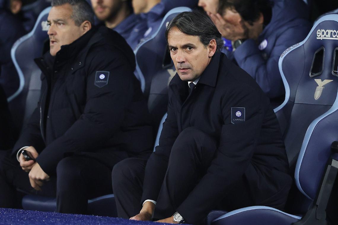 L'allenatore dell'Inter, Simone Inzaghi