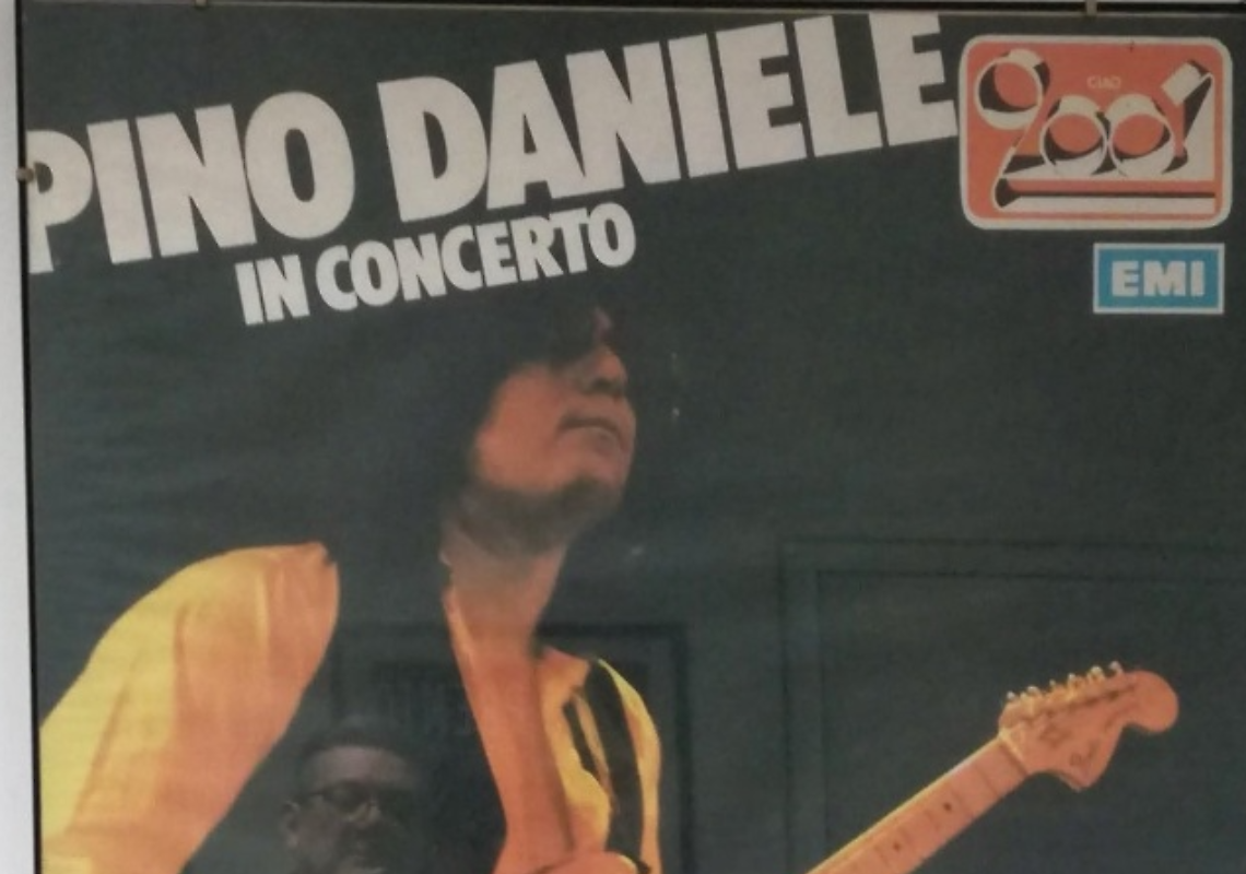 Pino Daniele,  quella prima volta a Latina 