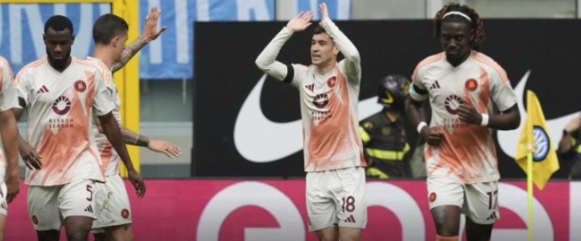 La Roma sbanca San Siro: Soulé gela l'Inter e le aspirazioni scudetto