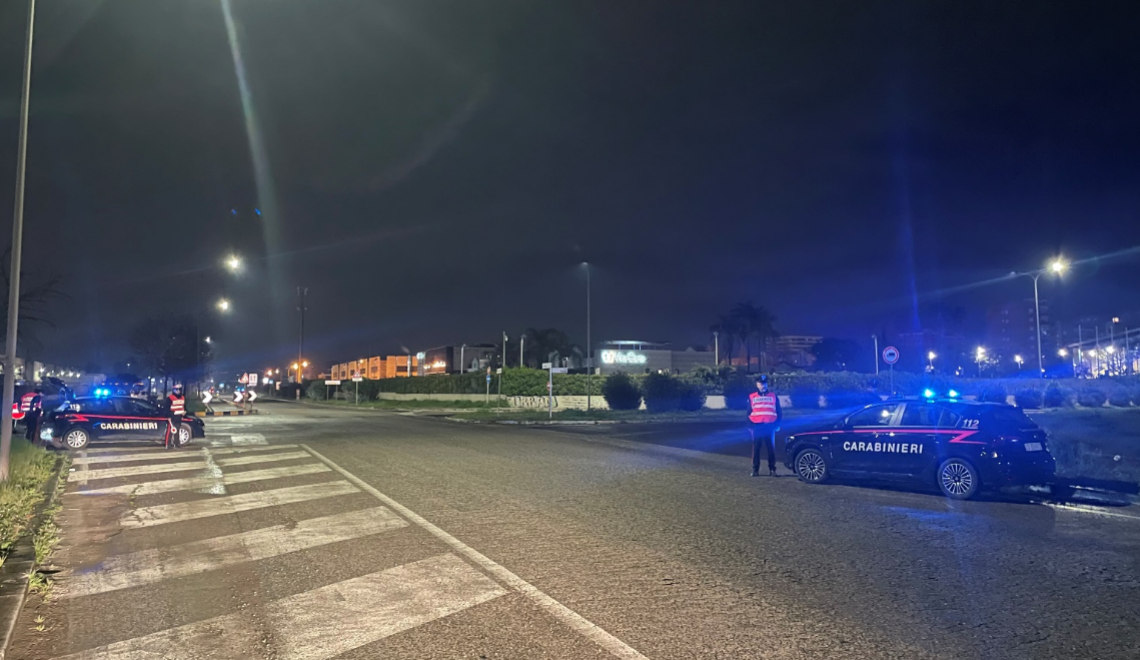 Inseguimento da film: trentenne arrestato dai Carabinieri dopo fuga e speronamento
