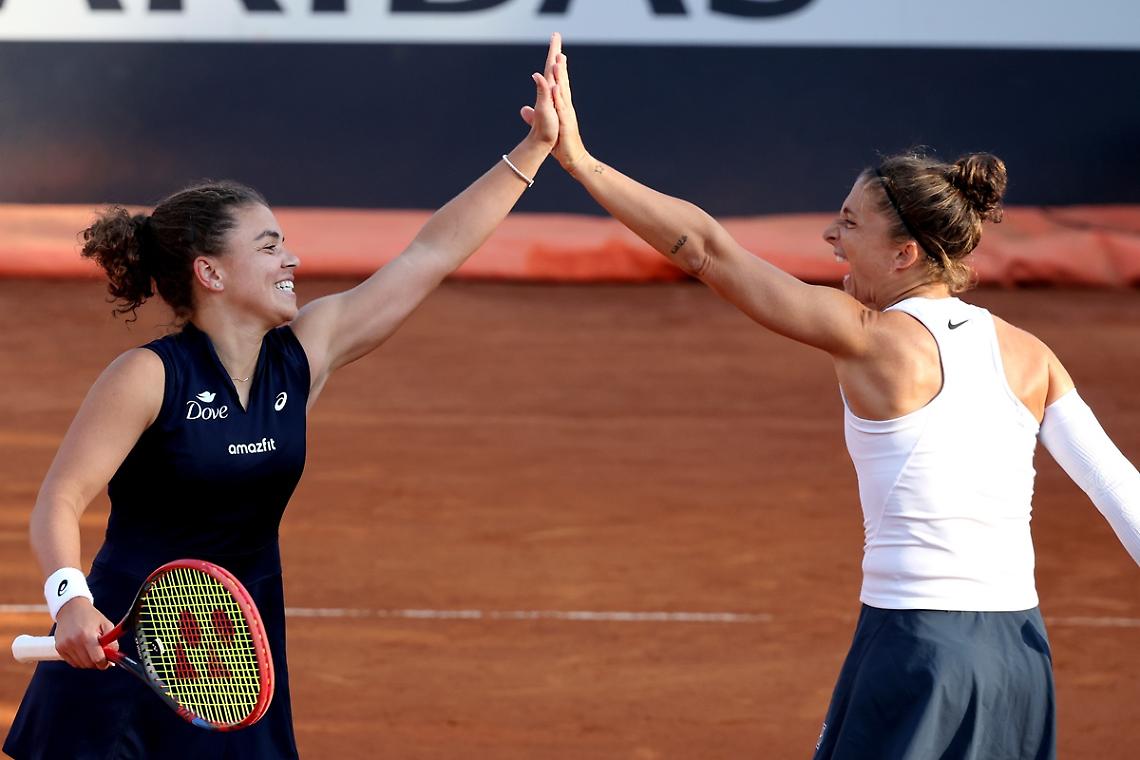 Foro Italico tricolore, Errani-Paolini di nuovo in finale nel doppio