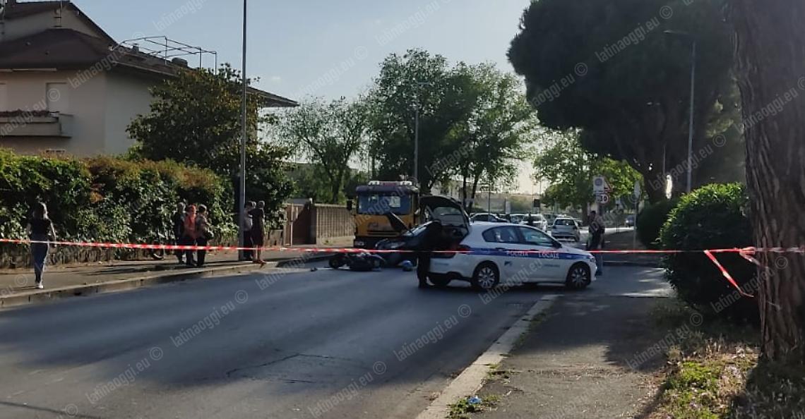 Incidente tra auto e moto, un ferito grave