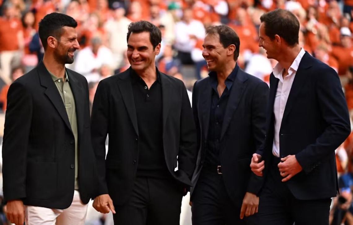 Nadal con i suoi amici-rivali