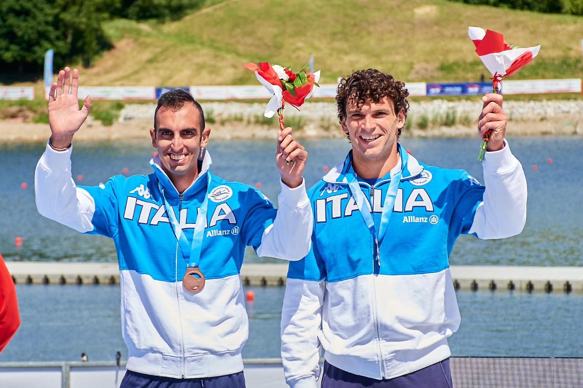 Coppa del Mondo di Poznan, terzo posto per il Fiamme Gialle, Samuele Burgo