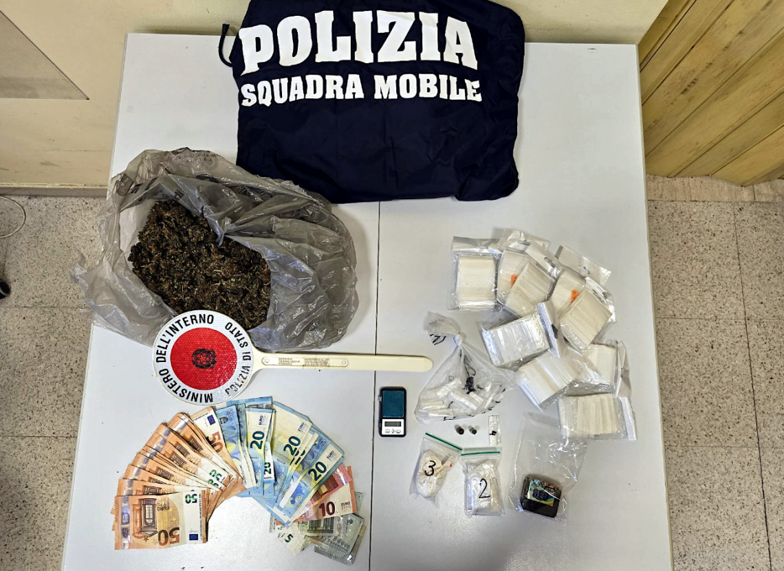 Droga e soldi in casa: 5 anni a Luca De Bellis